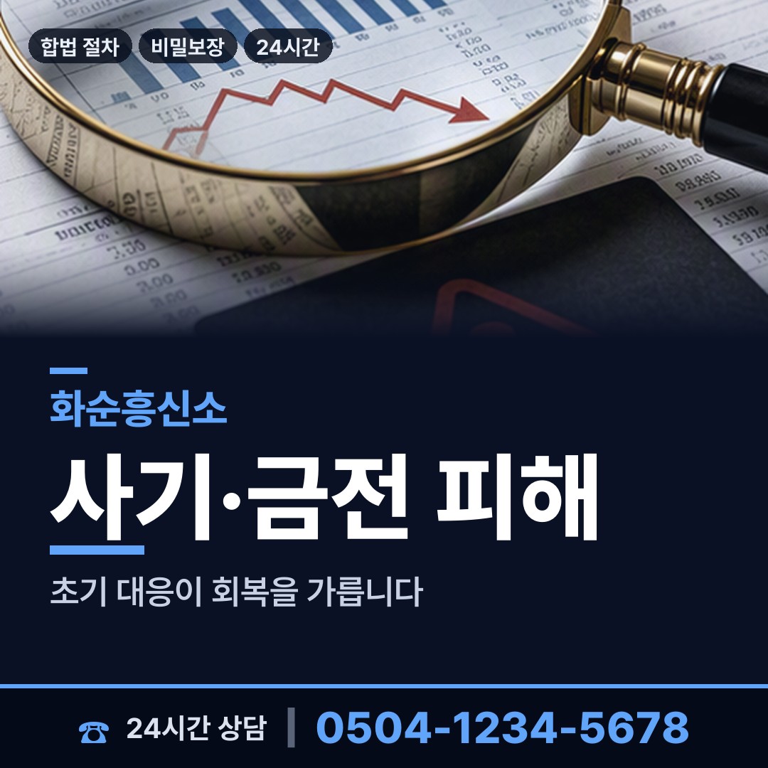 화순 화순읍민원출장소 법인신용조사 상담 안내